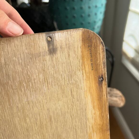 Hand-painted Made in Japan Serving Tray With Mount Fuji Beach Birds And Trees - Picture 7 of 10